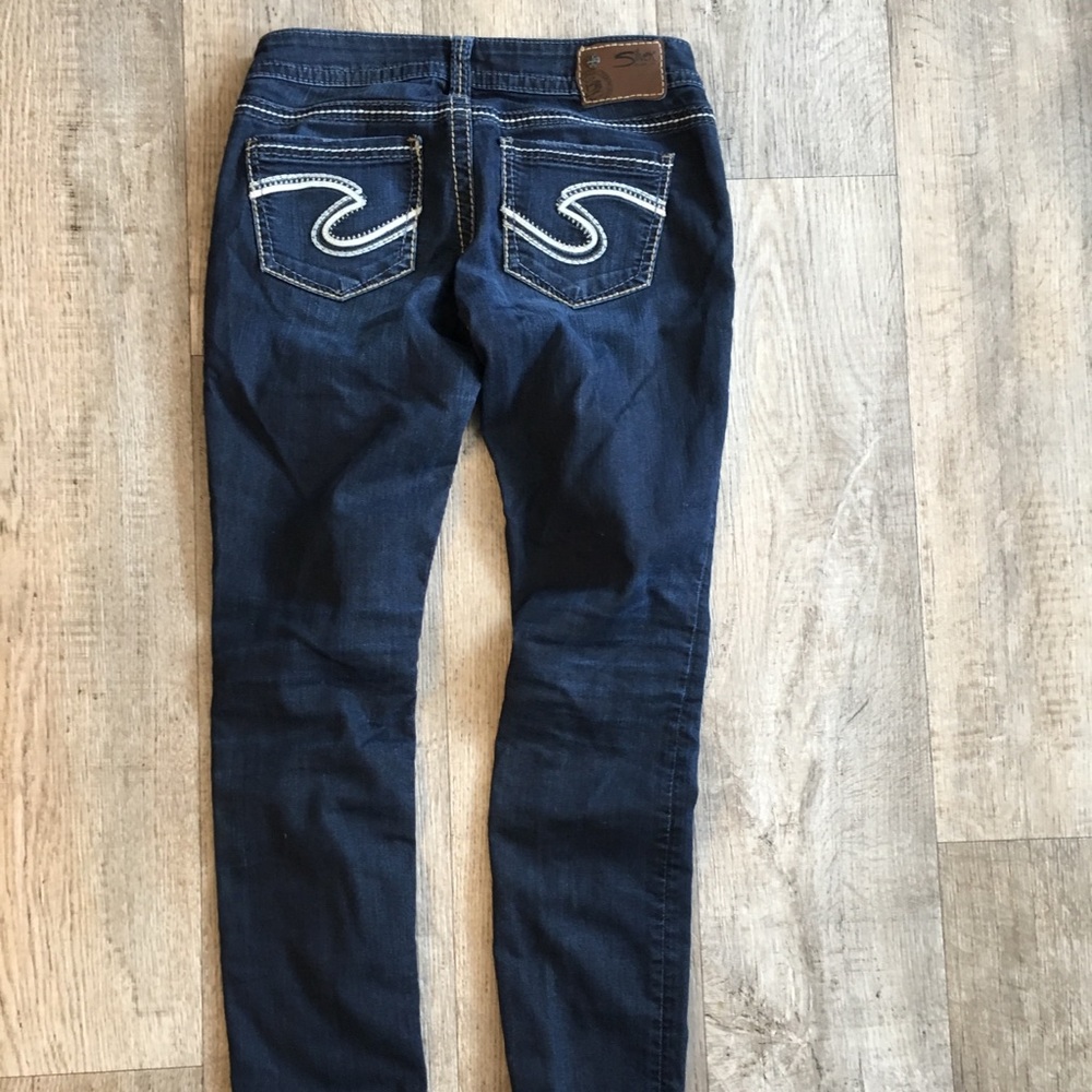 2 pair of Silver Skinny Jeans